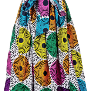 Women's African Print Full Circle Skirt